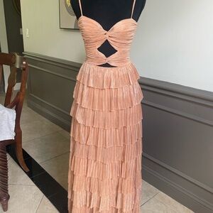 Gianni Bini Metallic Plisse